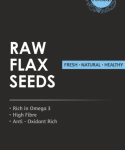 Raw Flax Seeds